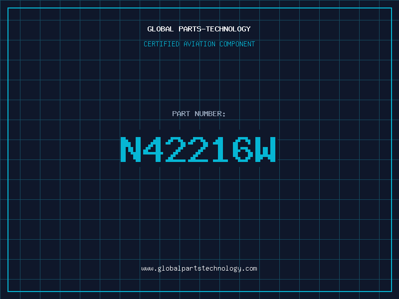Aviation Part N42216W