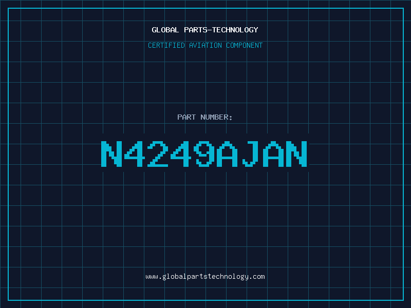 Aviation Part N4249AJAN