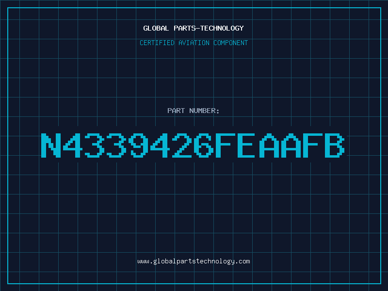 Aviation Part N4339426FEAAFB