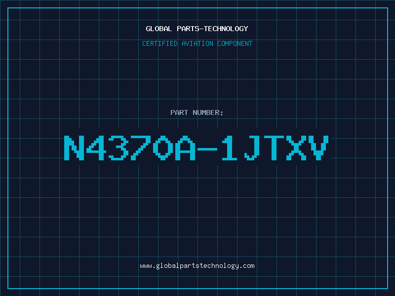 Aviation Part N4370A-1JTXV