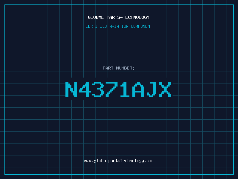 Aviation Part N4371AJX