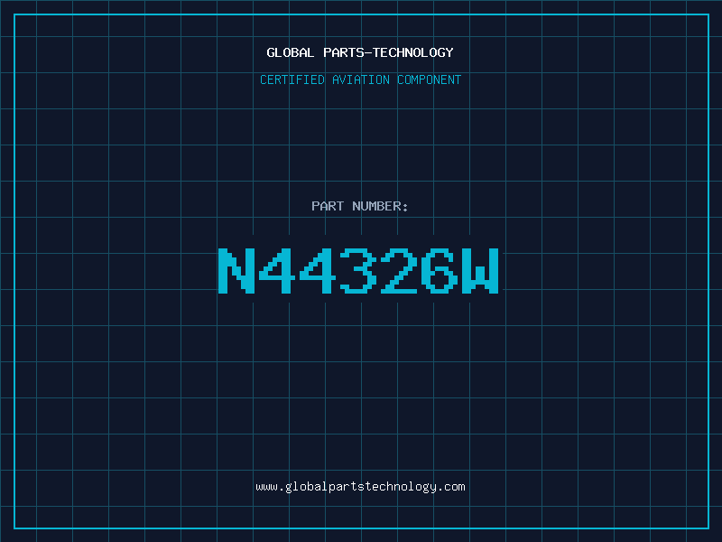 Aviation Part N44326W