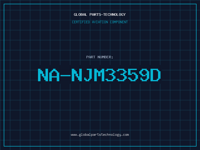 Aviation Part NA-NJM3359D