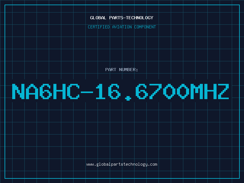Aviation Part NA6HC-16.6700MHZ