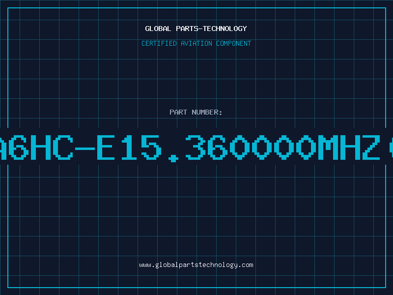 Aviation Part NA6HC-E15.360000MHZ(T