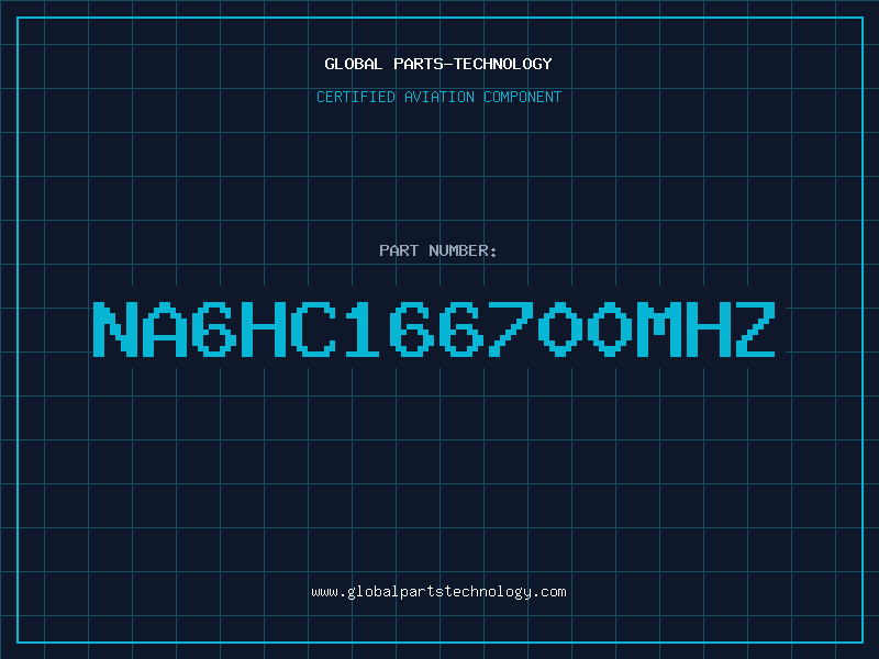 Aviation Part NA6HC166700MHZ
