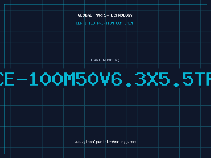 Aviation Part NACE-100M50V6.3X5.5TR13