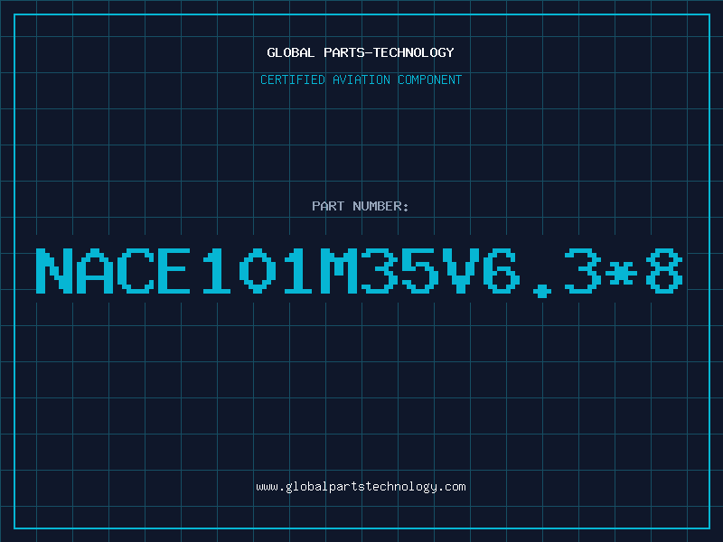Aviation Part NACE101M35V6.3*8