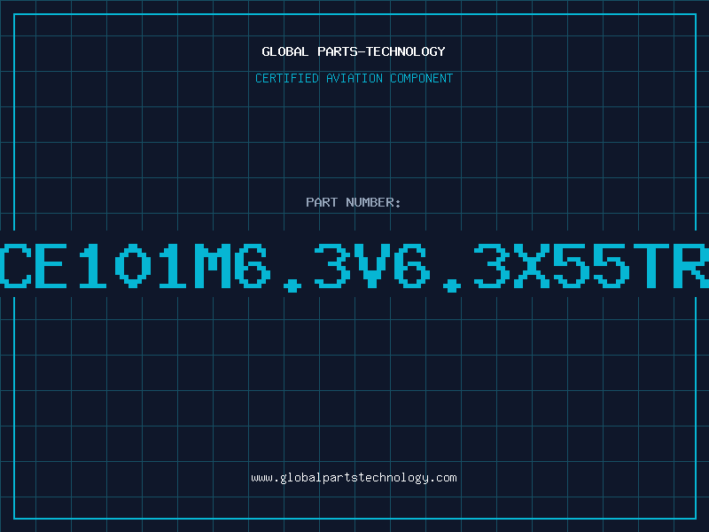 Aviation Part NACE101M6.3V6.3X55TR13