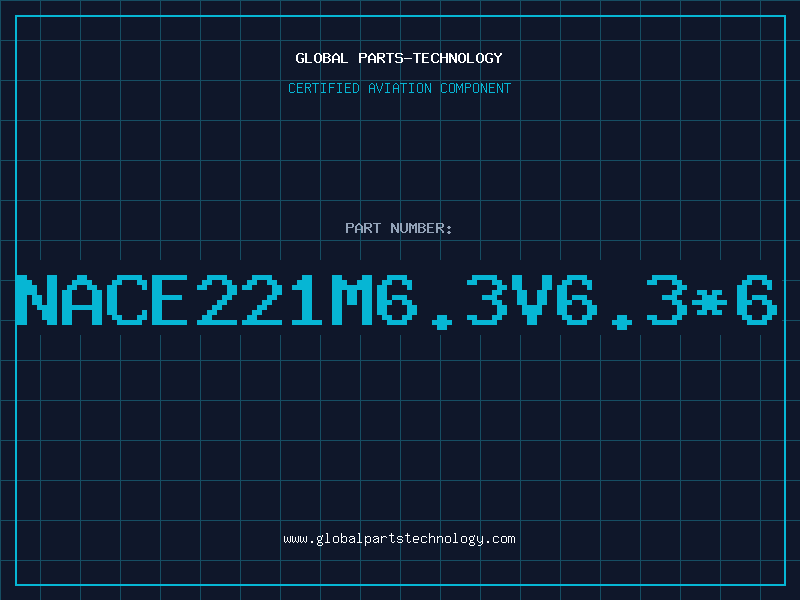 Aviation Part NACE221M6.3V6.3*6