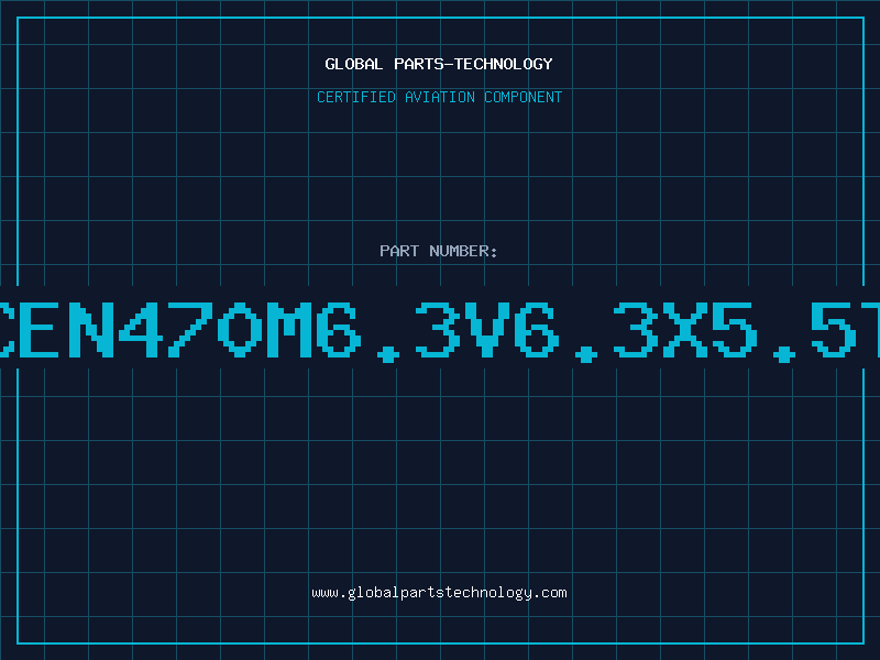 Aviation Part NACEN470M6.3V6.3X5.5TR1
