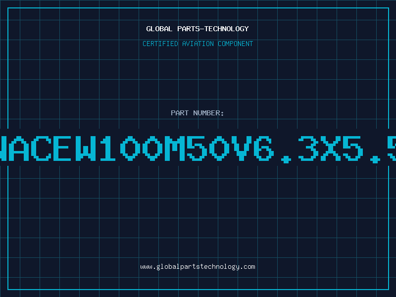 Aviation Part NACEW100M50V6.3X5.5