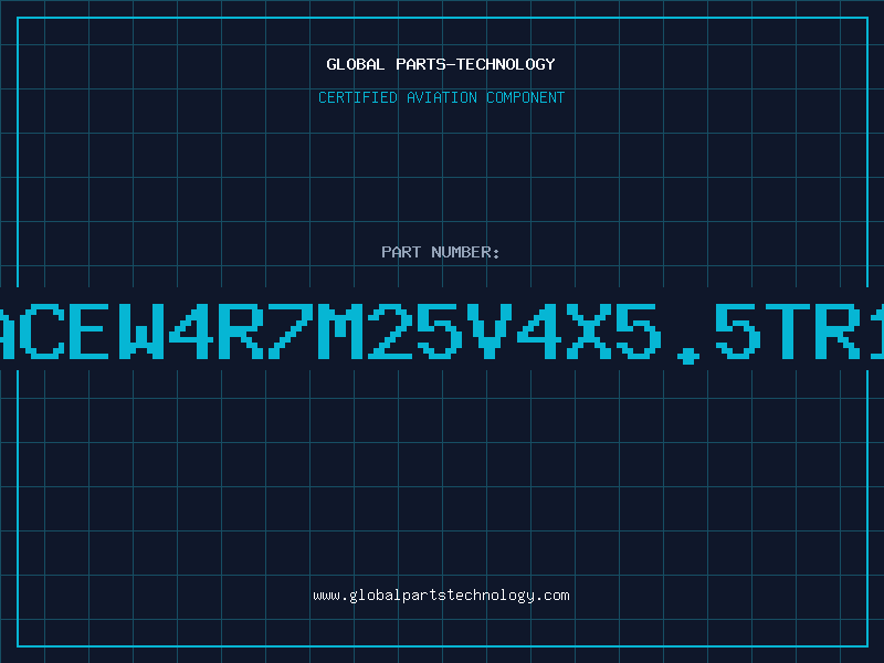 Aviation Part NACEW4R7M25V4X5.5TR13