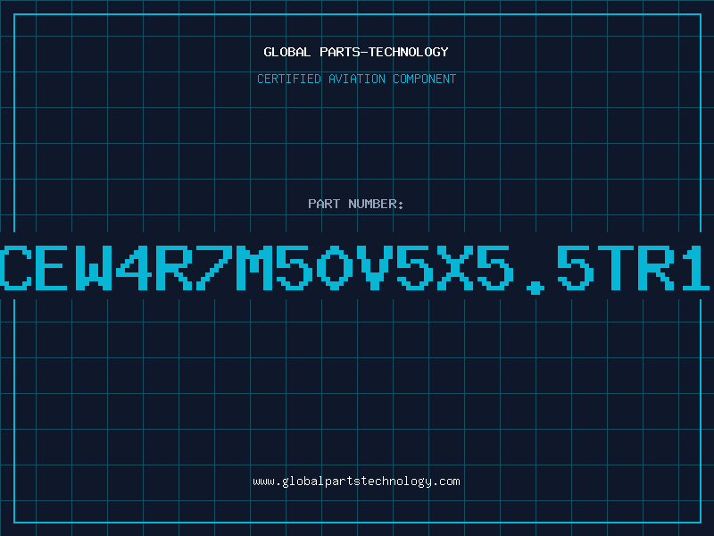 Aviation Part NACEW4R7M50V5X5.5TR130