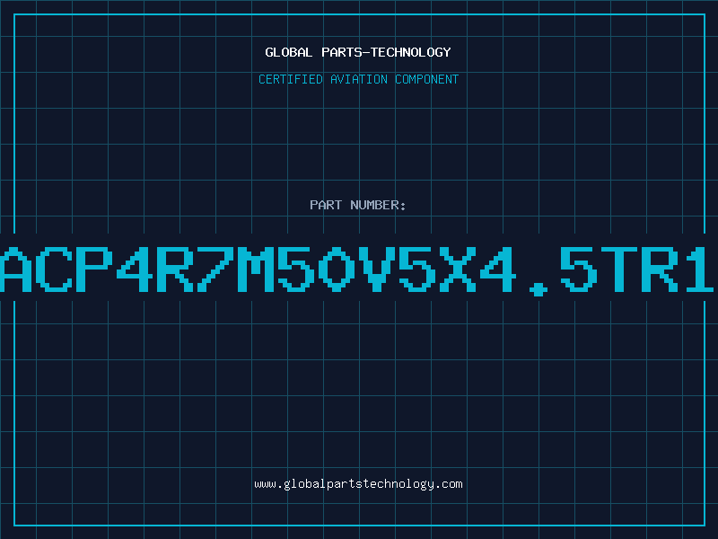 Aviation Part NACP4R7M50V5X4.5TR13