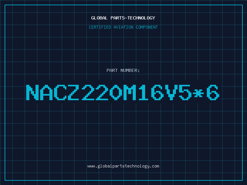 Aviation Part NACZ220M16V5*6