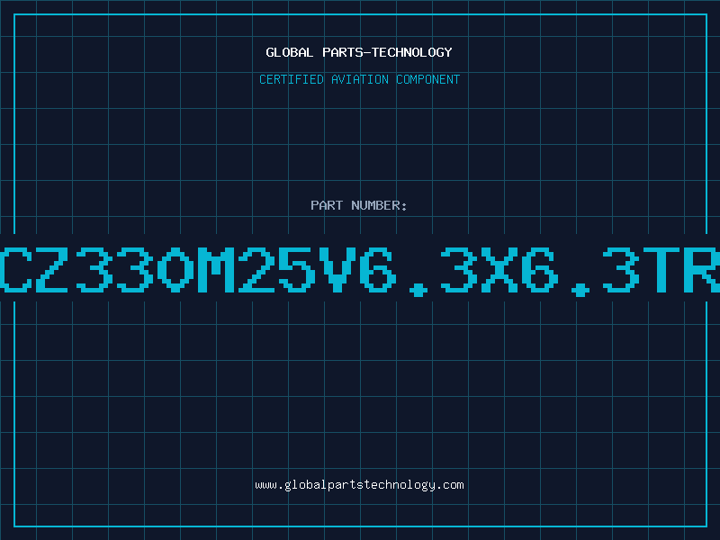 Aviation Part NACZ330M25V6.3X6.3TR13