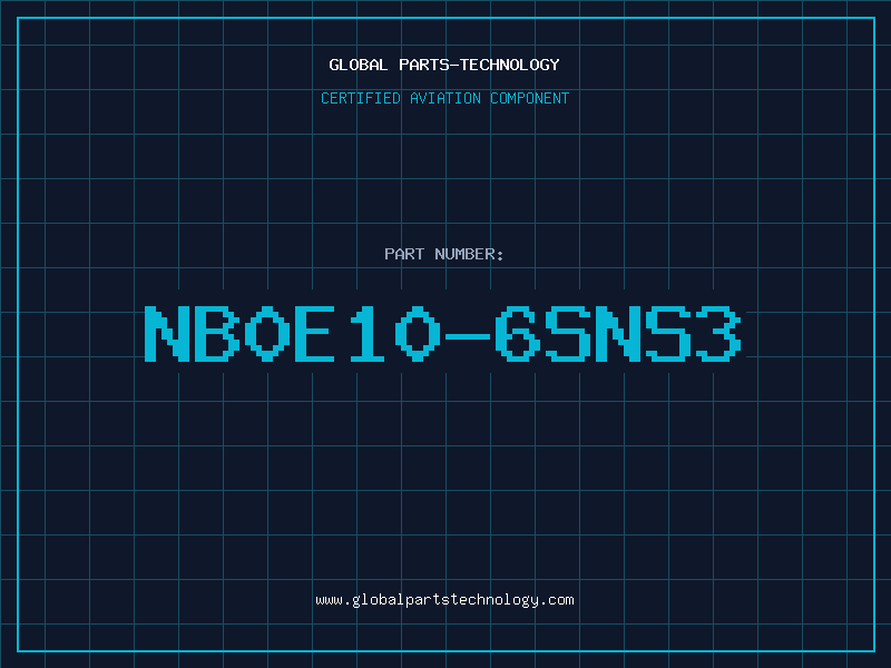 Aviation Part NB0E10-6SNS3
