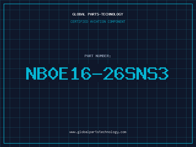 Aviation Part NB0E16-26SNS3