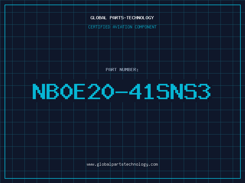 Aviation Part NB0E20-41SNS3
