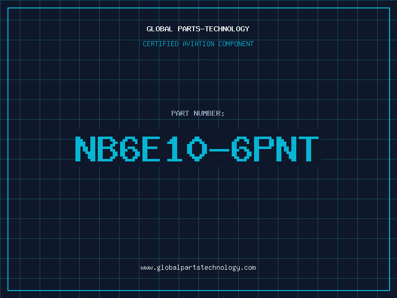 Aviation Part NB6E10-6PNT