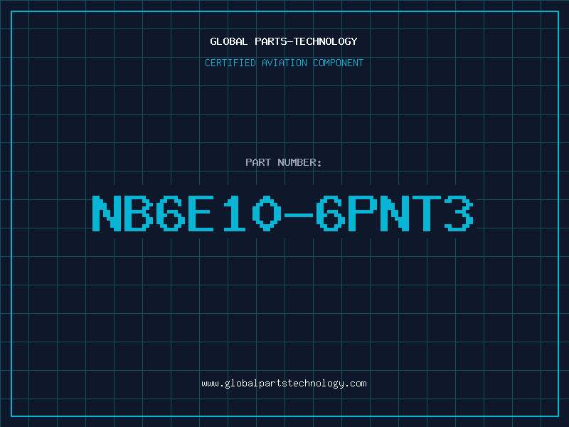 Aviation Part NB6E10-6PNT3
