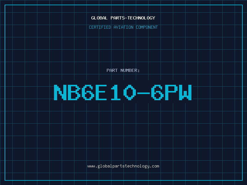 Aviation Part NB6E10-6PW