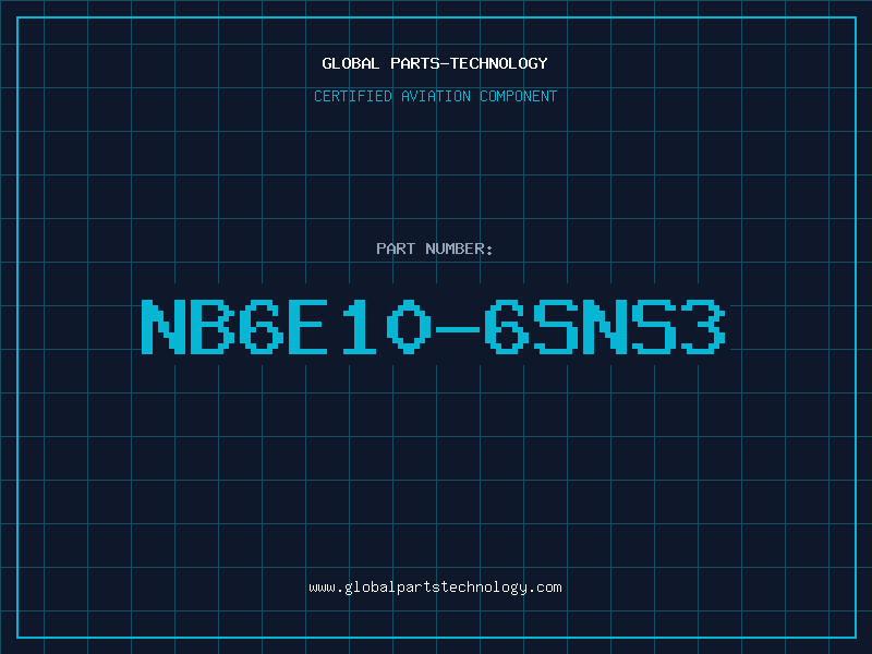 Aviation Part NB6E10-6SNS3