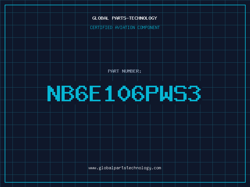 Aviation Part NB6E106PWS3