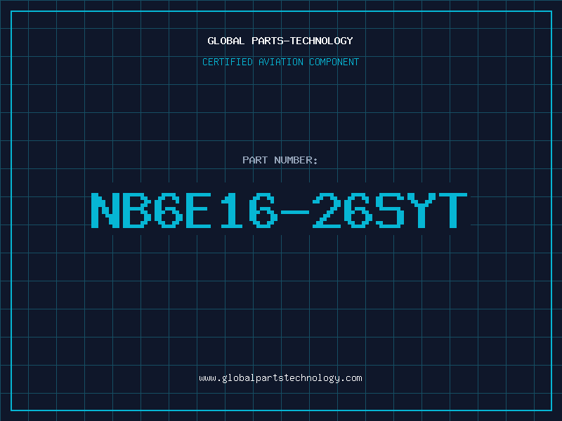 Aviation Part NB6E16-26SYT