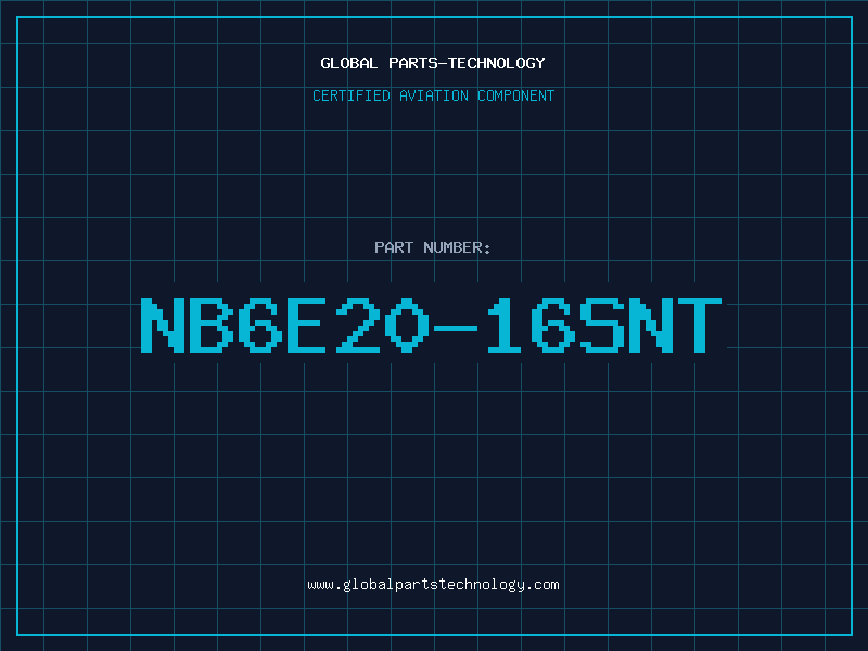 Aviation Part NB6E20-16SNT