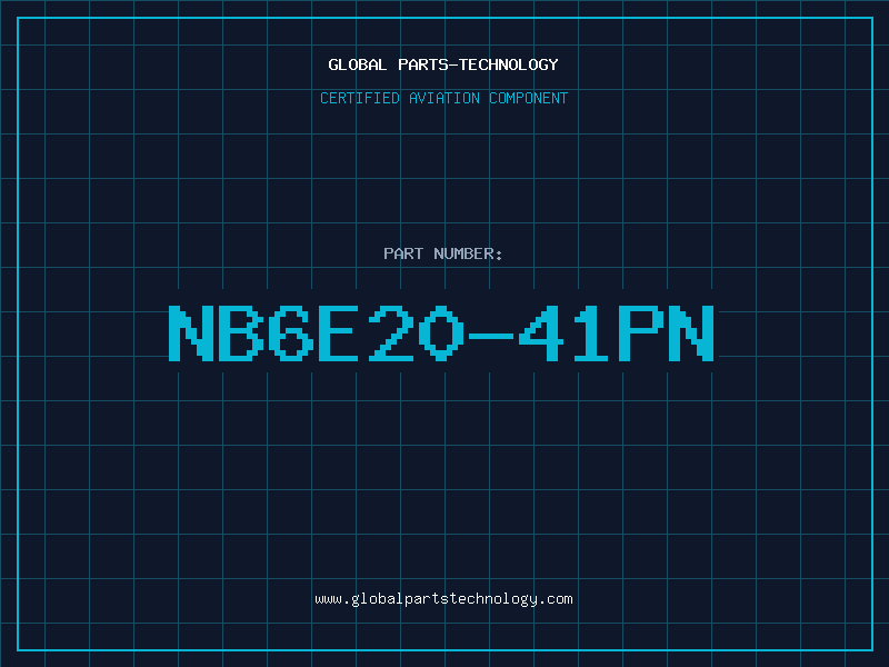 Aviation Part NB6E20-41PN