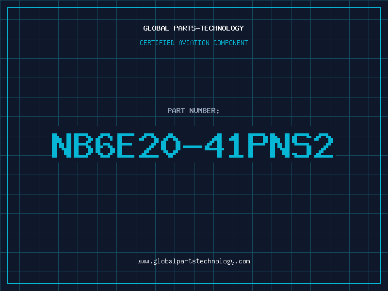 Aviation Part NB6E20-41PNS2
