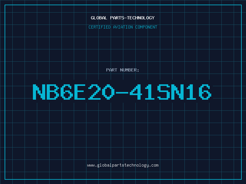 Aviation Part NB6E20-41SN16