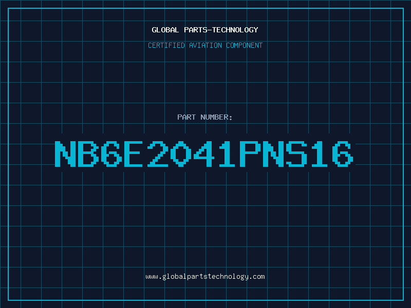Aviation Part NB6E2041PNS16