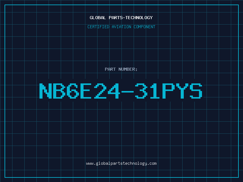 Aviation Part NB6E24-31PYS