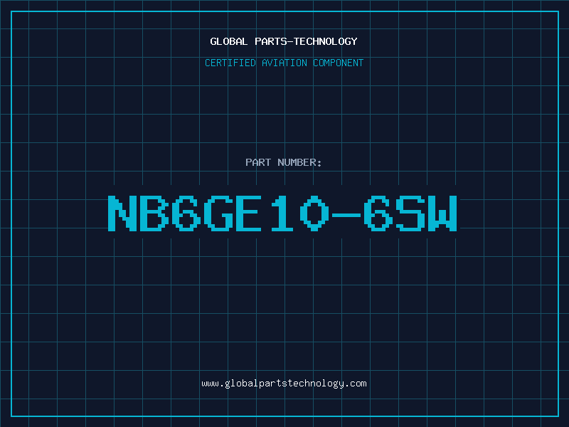Aviation Part NB6GE10-6SW