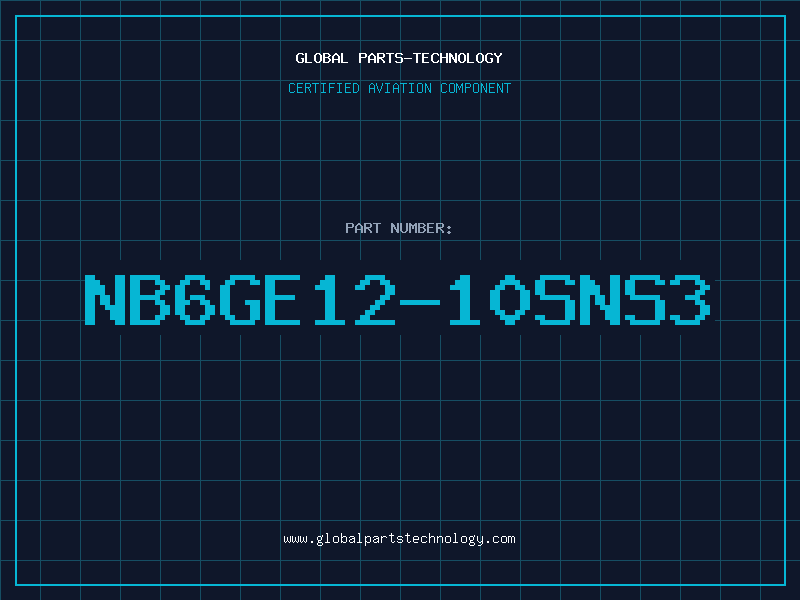 Aviation Part NB6GE12-10SNS3