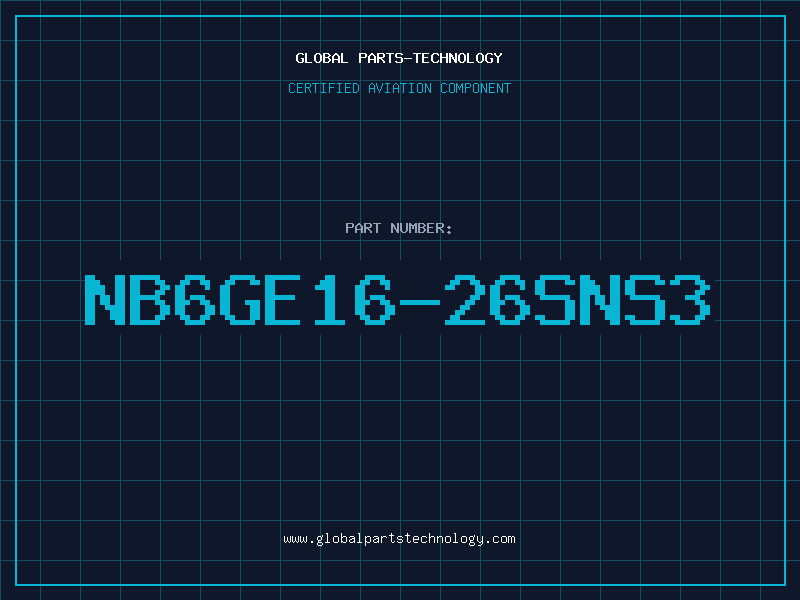 Aviation Part NB6GE16-26SNS3