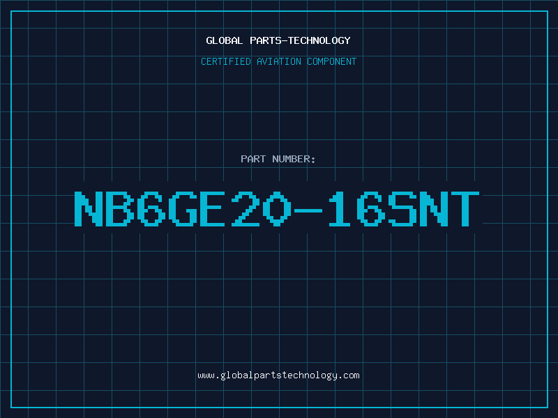Aviation Part NB6GE20-16SNT