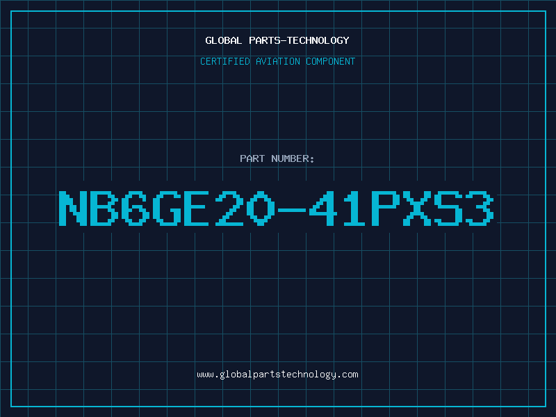 Aviation Part NB6GE20-41PXS3