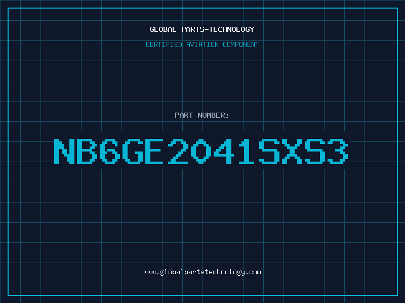 Aviation Part NB6GE2041SXS3
