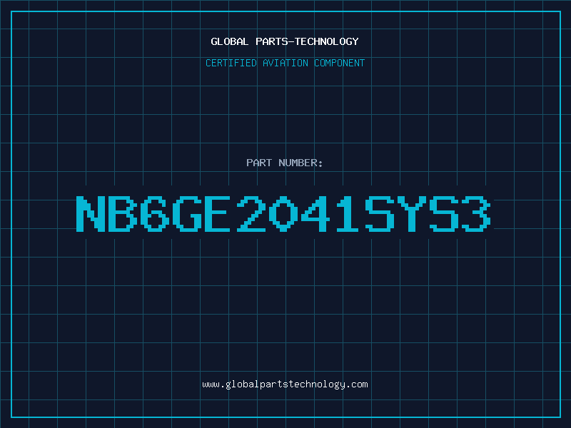 Aviation Part NB6GE2041SYS3