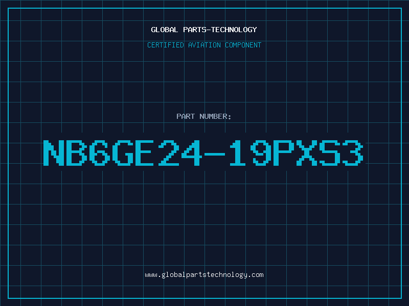 Aviation Part NB6GE24-19PXS3
