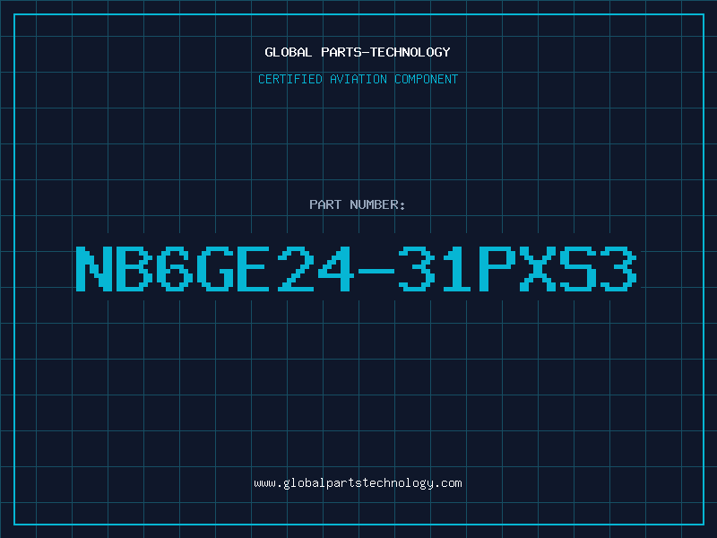 Aviation Part NB6GE24-31PXS3