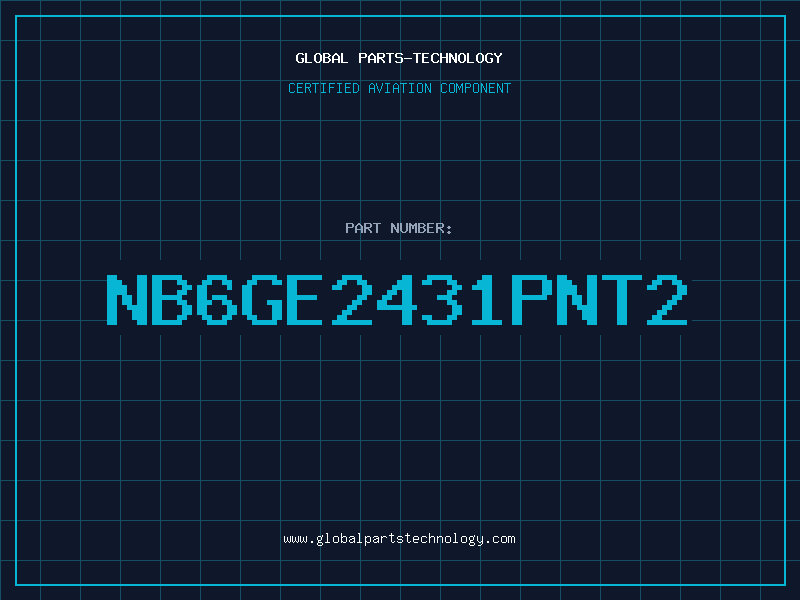 Aviation Part NB6GE2431PNT2