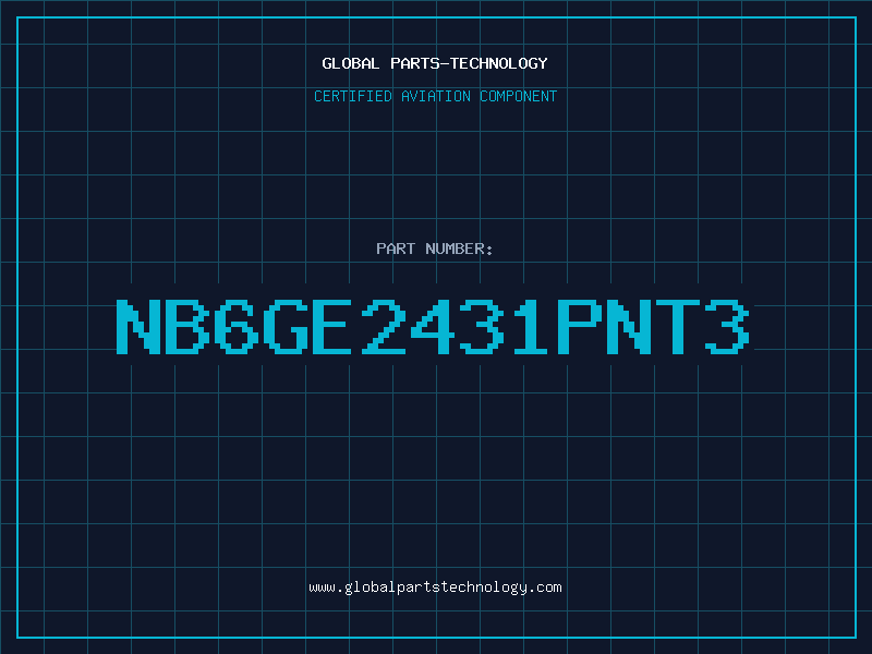 Aviation Part NB6GE2431PNT3