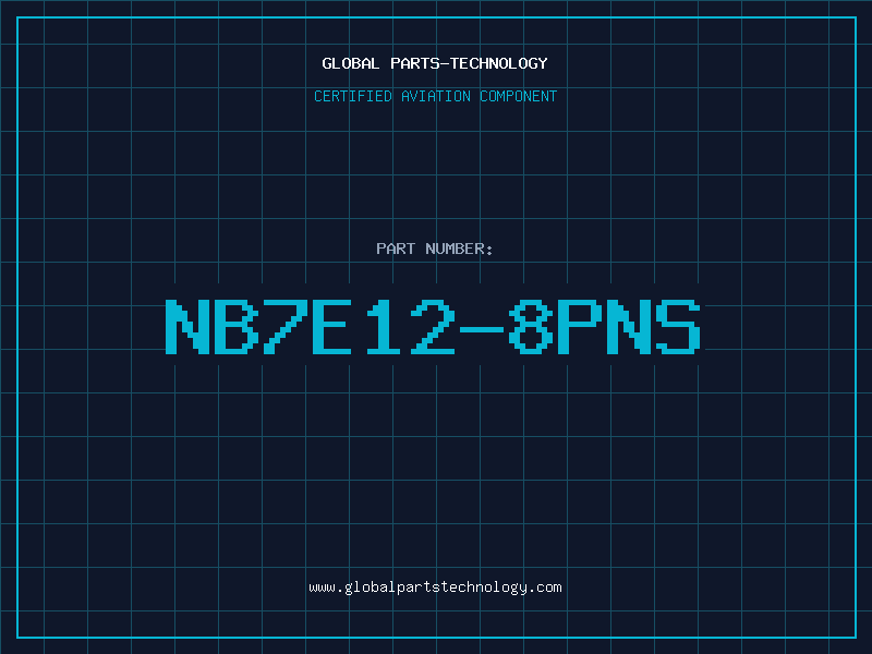 Aviation Part NB7E12-8PNS