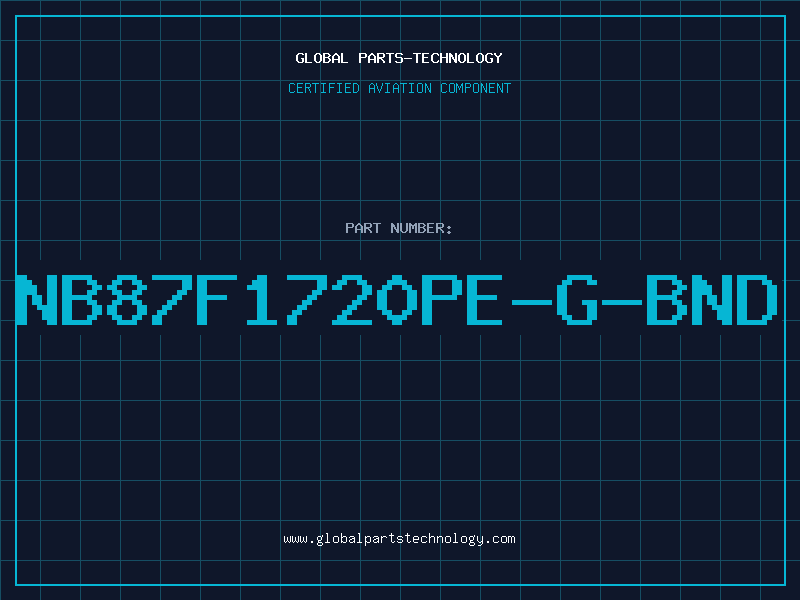 Aviation Part NB87F1720PE-G-BND