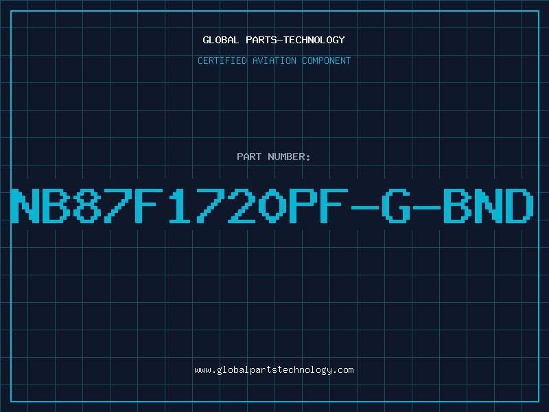 Aviation Part NB87F1720PF-G-BND